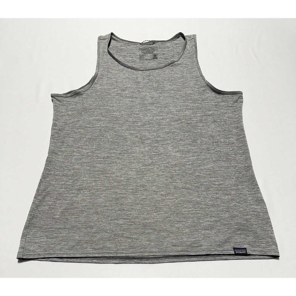 Patagonia Capilene Tank Cool Daily Gray Heather Womens M Performance Stretch